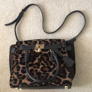 Michael Kora leopard purse. Never Used!